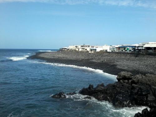 3 bedrooms house at El Golfo Lanzarote 500 m away from the beach with furnished terrace and wifi