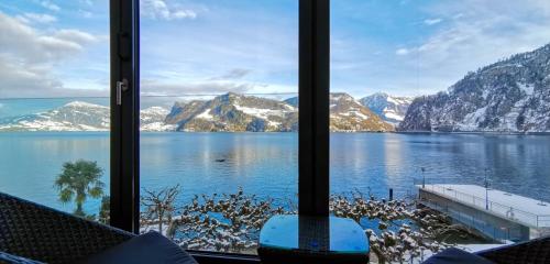 View, Seehotel Pilatus in Hergiswil