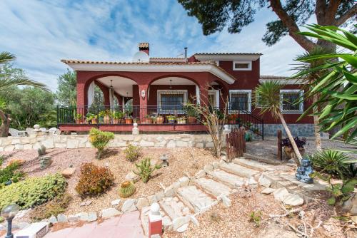 Villa Sonada Busot private pool in El Albir