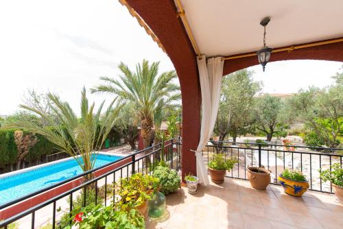 Villa Sonada Busot private pool in El Albir