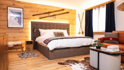 Wunderstay Alpine 3 Chic Studio Central Location - Apartment - Klosters Serneus