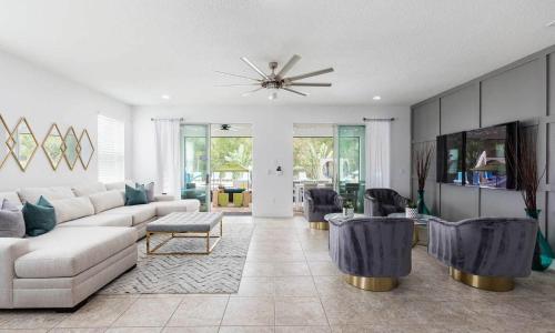 Beautiful 5 Star Villa with Private Pool on the Prestigious Reunion Resort and Spa Orlando Mansion 4594 - main image