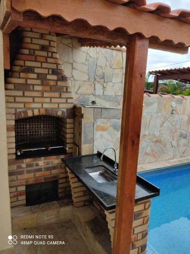 Casa inteira ITANHAÉM Piscina AQUECIDA, Churrasqueira e Wi-fi, São Paulo (fotografie 7)