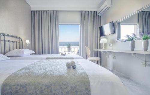 Camera twin, deluxe, vista sul mare