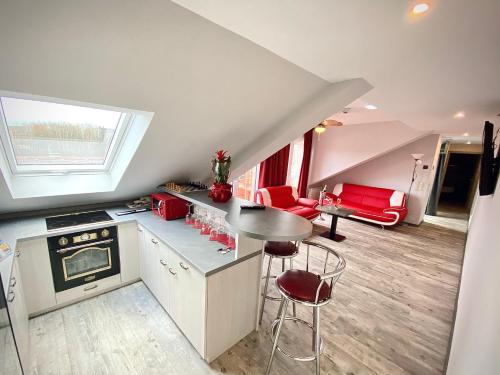 Suite, balkon