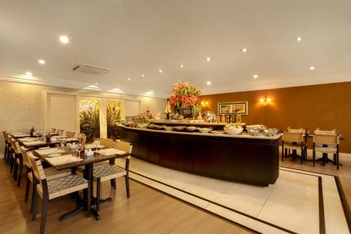 餐廳, 麻布庫裡提巴商務酒店 (Mabu Curitiba Business) in 庫里提巴