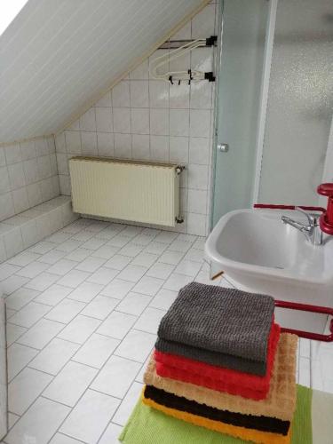Bathroom, Ferienwohnung Reitinger in Rotz