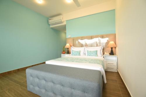 1 double bed