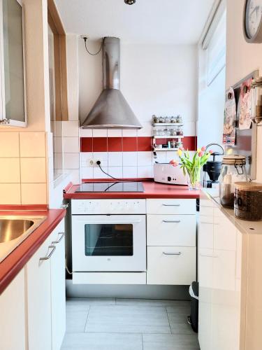 Kitchen, Das Stader Apartment in Stade