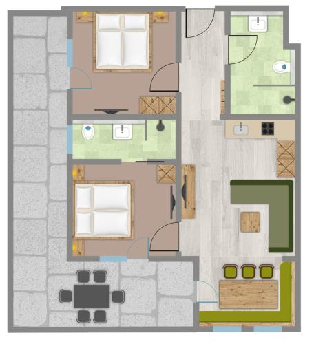 Two-Bedroom Apartment