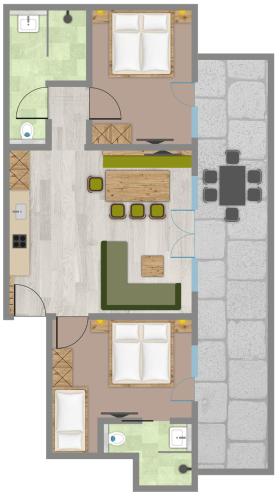 Two-Bedroom Apartment