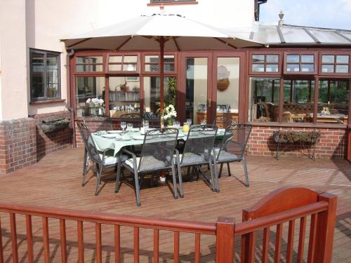 Rõdu/terrass, Pointers Guest House in Wistow