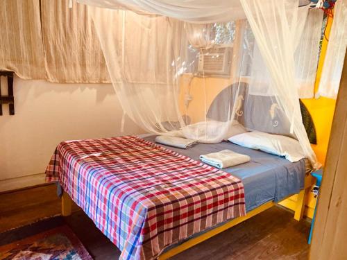 1 double bed