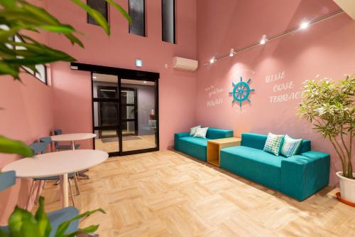 Aula, Blue Cove Terrace in Irabu island