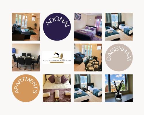 2 Bedroom Apartment At Dagenham , Adonai Serviced Accommodation, Free Wifi And Parking, Dagenham, Essex