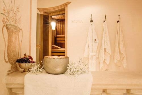 Szauna, Hotel Castel Rundegg (Adults Only) in Meran