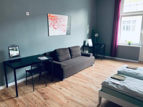 발코니/테라스, 칠리 호스텔 (Chilli Hostel) in 우로클라우 서버브