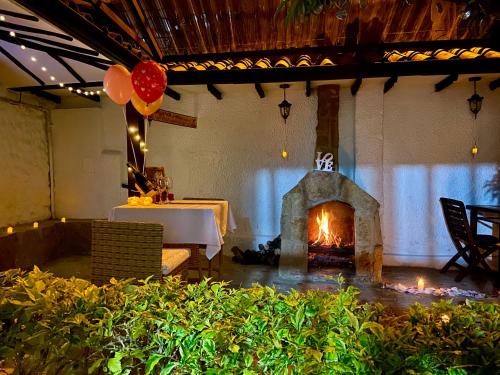Restorāns, Hotel Casona del Virrey in Moniquira