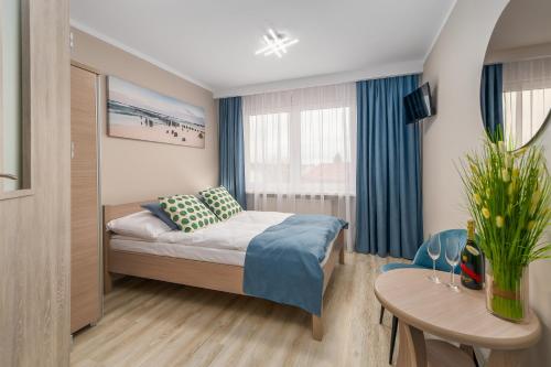 1 double bed