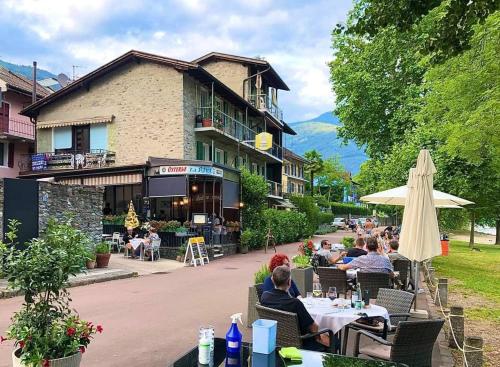 Osteria La Riva in Locarno, Schweiz