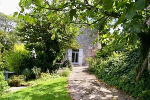 Entrance, Maison de campagne avec piscine et vue panoramique in Bonneville-et-Saint-Avit-de-Fumadières