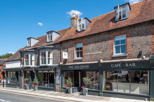 Exterior view, One Holyrood Hotel & Cafe in Newport Central
