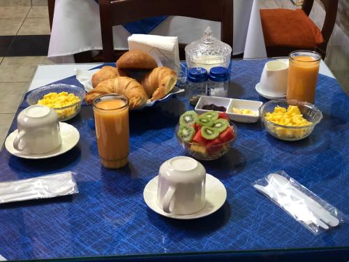 Eten en drinken, Hotel Casa Santa Lucía (Hotel Casa Santa Lucia) in Banos