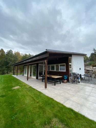 Funky cabin with a panoramic view of the Oslofjord