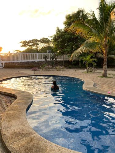 Zwembad, Cabaña Cangrejito Olon (Cabana Cangrejito Olon) in Olon