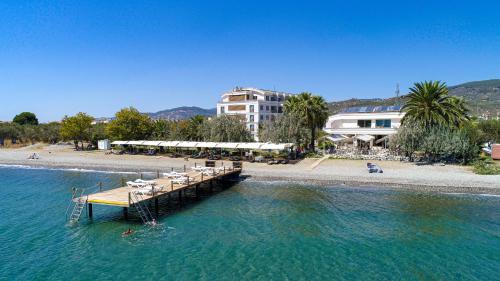 platja, Rawda Resort Hotel Altinoluk in Doyran