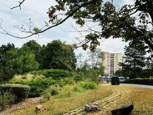 Meublé Les Dômes du Parc 6ème - 정원