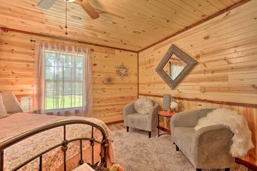 Lavish Broken Bow Getaway with Hot Tub on about 6 Acres!