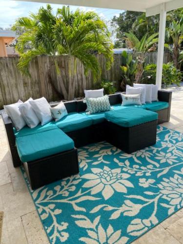 Private heated pool , resort style home , minutes from the beach - Tap to explore photos