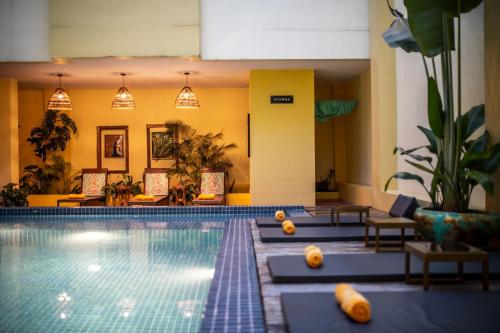 View, Hotel Old Cinema in Kampot