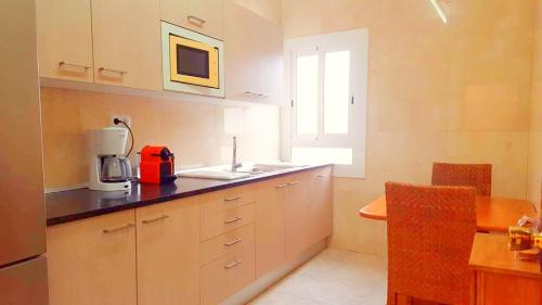 مطبخ, Hostel Penedes in فيلافرنسا ديل بينيديس