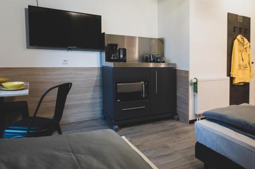 Létesítmények, Das Schlafwerk Stuttgart-Nord -SELF-CHECK IN - keine Rezeption-LowBudget-cashless in Korntal-Münchingen