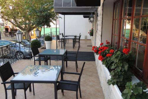 Balkon/Terrasse, Hotel Le Tivoli in Sisteron