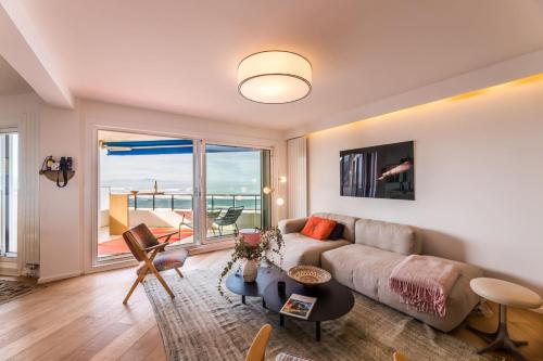 SWELL - Appartement première ligne mer terrasse vue mer parking