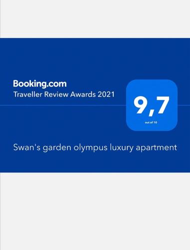  Swan's garden olympus luxury apartment in Litochoro