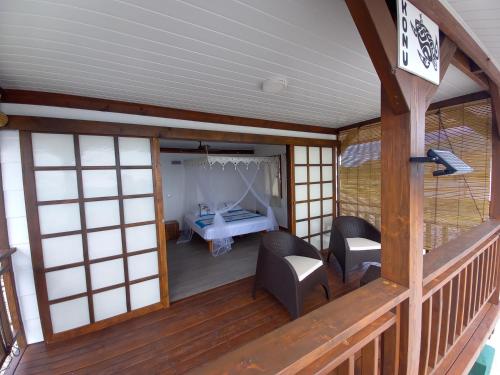 Balkong/terasse, Fafapiti Lodge Fakarava in Fakarava