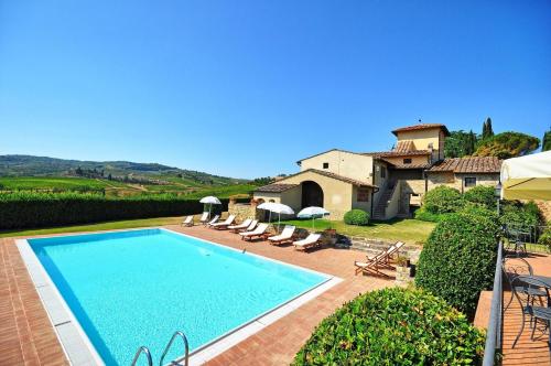  Le Quattro Strade Apartment Sleeps 4, Pension in Vicchiomaggio