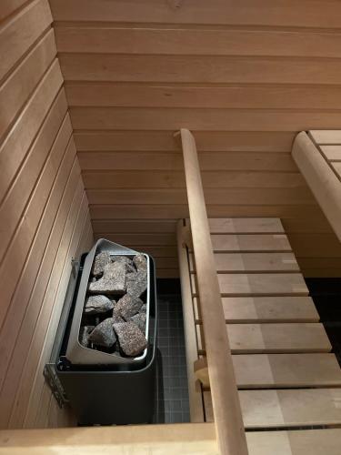 sauna, Kylpyla Villa SPA2 539 in Imatra