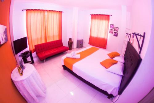 1 double bed