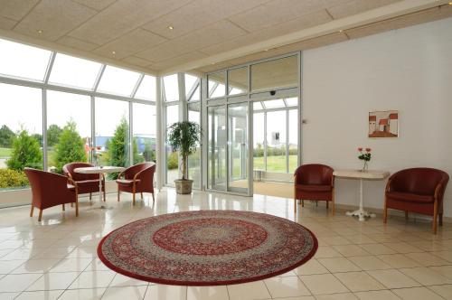 Lobby, Hotel Søparken in Abybro