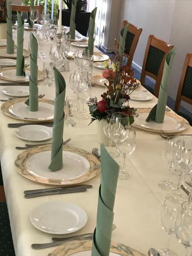 Restaurant, Auning Kro in Allestrup