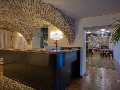 Empfangshalle, Hotel Piroscafo in Desenzano del Garda