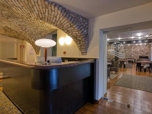 Empfangshalle, Hotel Piroscafo in Desenzano del Garda