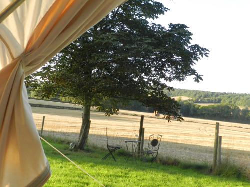 Comfy 1-bed Bell Tent With Great Views, , Herefordshire