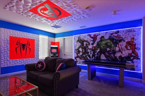 4575 Disney Villa Sleeps24 Pool Spa Movie and Games - main image