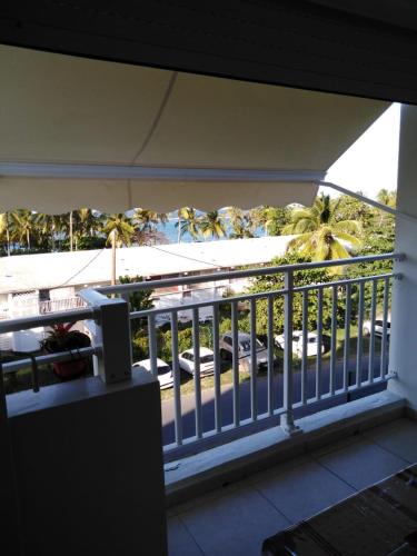 balkon/terras, STUDIO VUE SUR MER in Le Moule